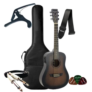 Kit Violão Strinberg Eletrico Fs2b Baby Forest + Acessorios em Oferta na Shopee