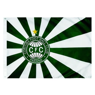 Bandeira Coritiba 2 Panos Torcedor (1 Face) Licenciadaa