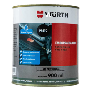 Batida De Pedra Preto 900ml Tinta Emborrachamento Antirruido em Oferta na Shopee