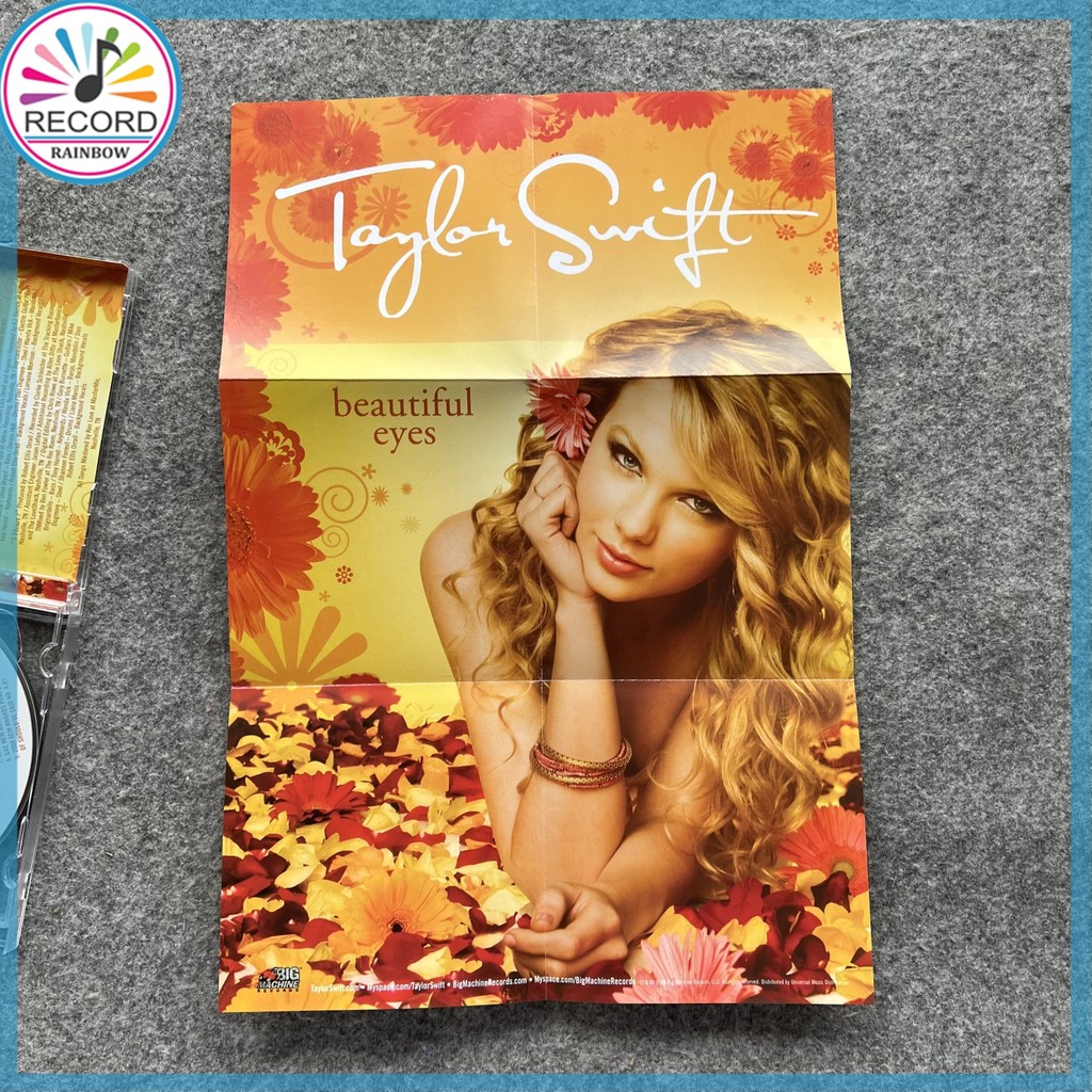 Taylor Swift Beautiful Eyes Original CD+DVD Album [Lacrado] Brand