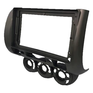 Moldura 9" Polegadas Honda FIT 2003 A 2008 Grafite