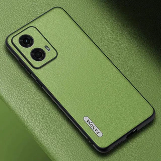 Capa De Couro De Luxo Em PU Para Moto Motorola G24 G34 Silicone Fosco À Prova De Choque Proteção Total Telefone G04 4G