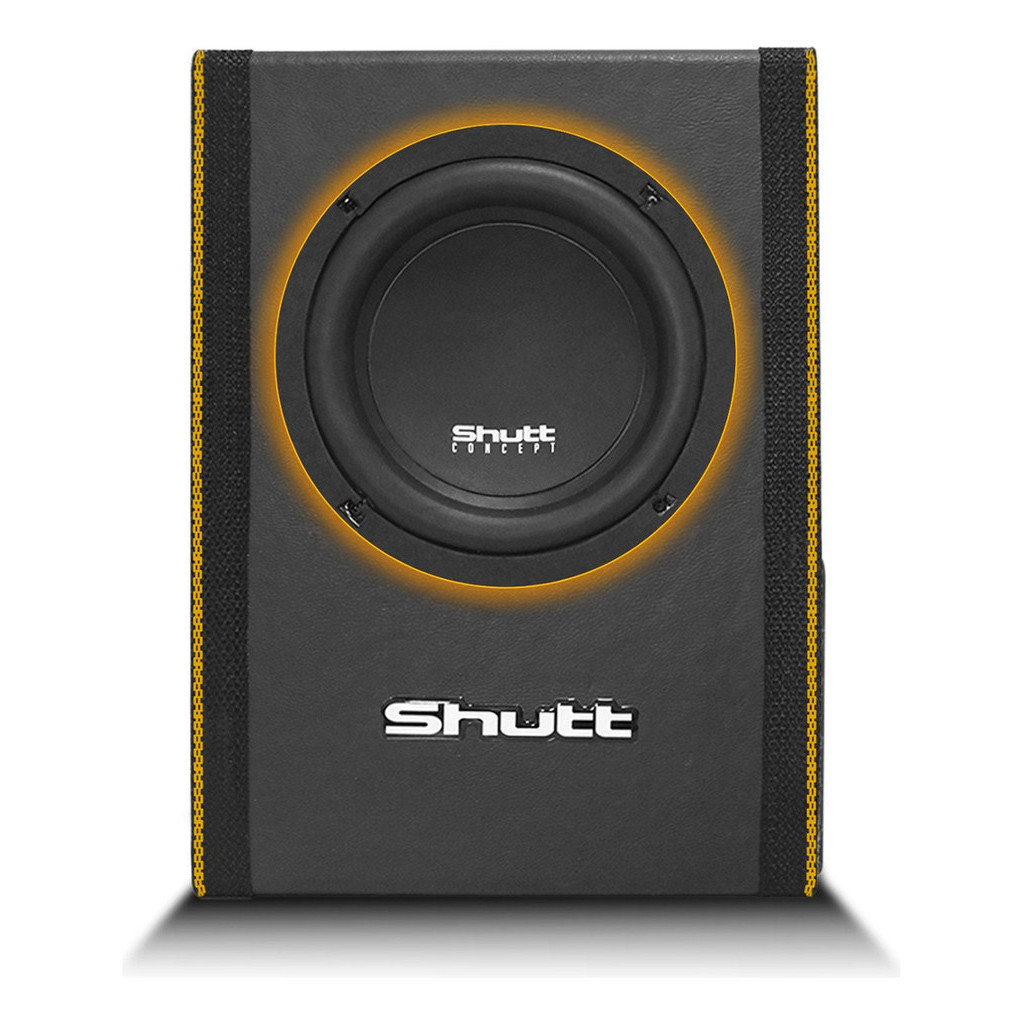 Caixa Slim Sub 8 Polegadas Shutt Concept 200w Led Neon | Shopee Brasil