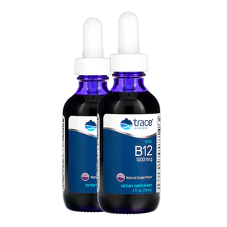 Kit 2x Trace Minerals Vitamina B12 Iônic Líquido 59ml Importado/Made in Usa