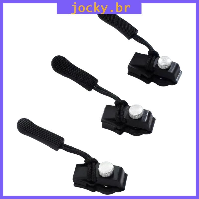3 Peças 3 Zips Conjunto Reparo Zippers