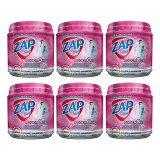 Kit 6un Tira Manchas Poder O2 Zap Clean 450g