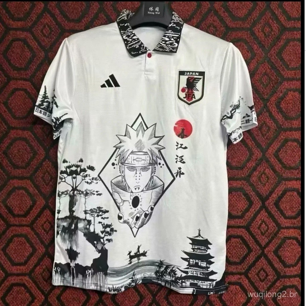 Nova camisa japonesa 24-25 ACES-2XL Japão ataque em Titan S One Piece Taro série camisa de futebol