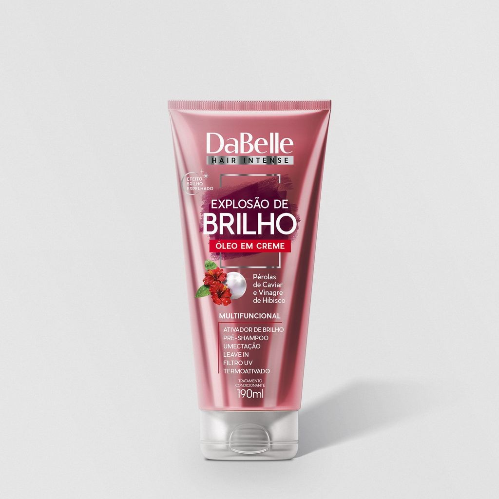 DaBelle Hair Intense Explosão de Brilho - Óleo em Creme 190ml | Shopee ...