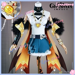 Natlan Geo XILONEN Cosplay Traje GENSHIN Impacto Uniforme Peruca Conjunto Anime Festa Carnaval Outfit