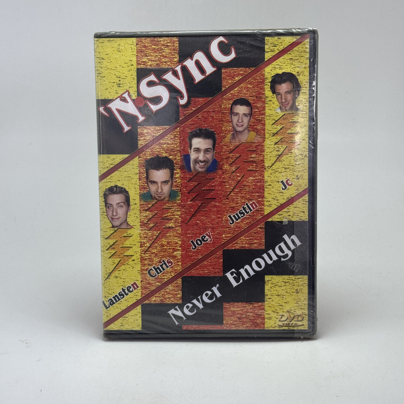 DVD 'NSync - Never Enough | Shopee Brasil