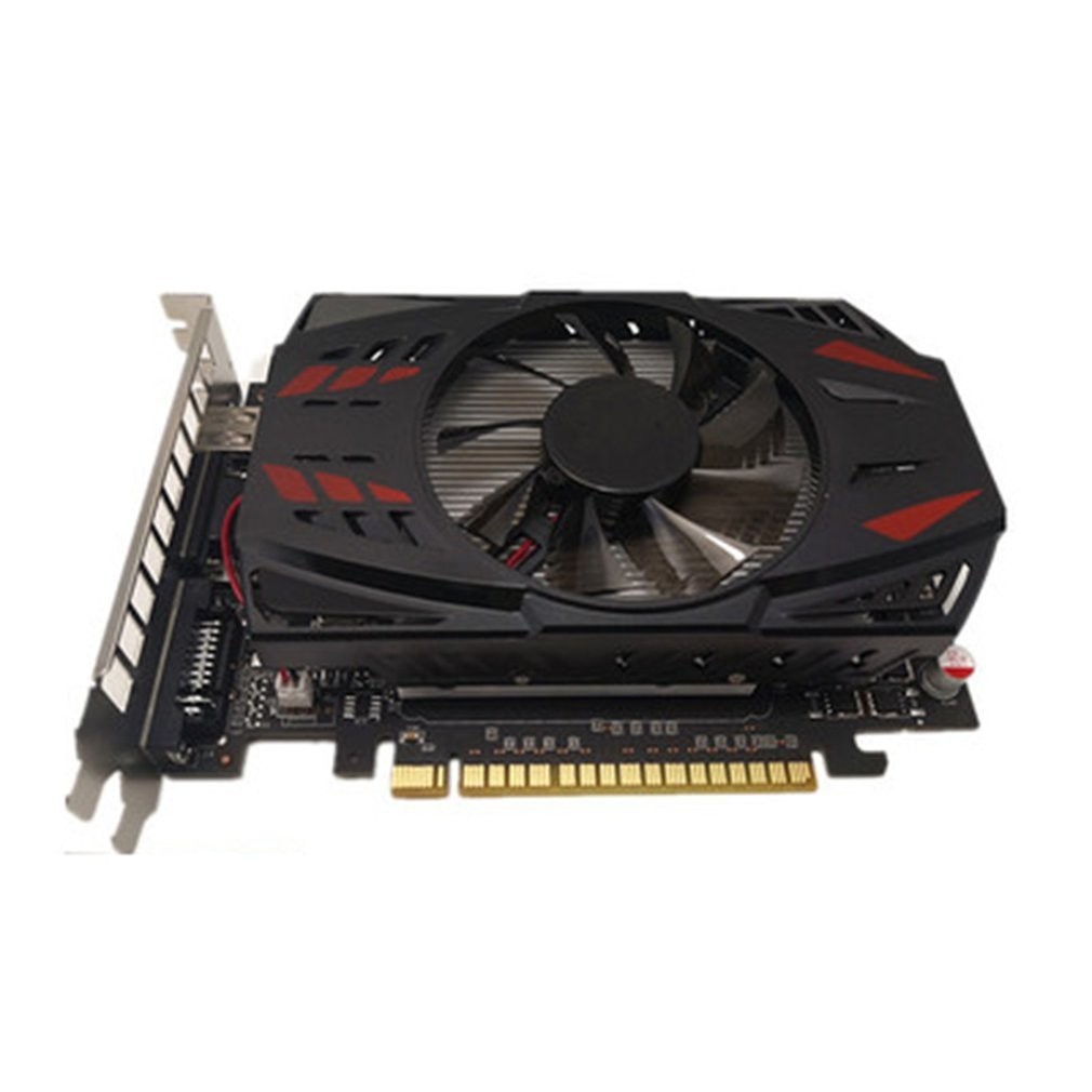 GTX750TI Placa gráfica DDR5 Office computador com único ventilador 970
