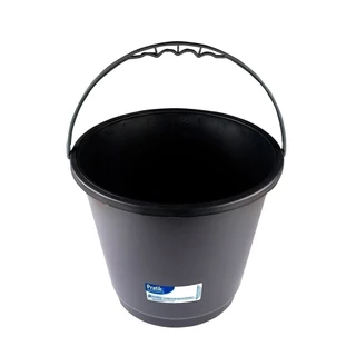 Balde Multiuso Pratik Reforçado 12 Litros Preto - Embalagem com 6 Unidades em Oferta na Shopee
