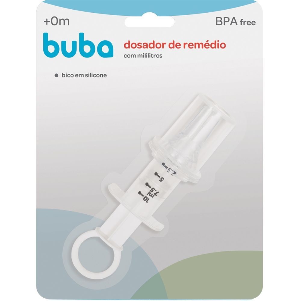 Dosador De Remédio Com Mililitros Bico de Silicone 7556 Buba | Shopee ...