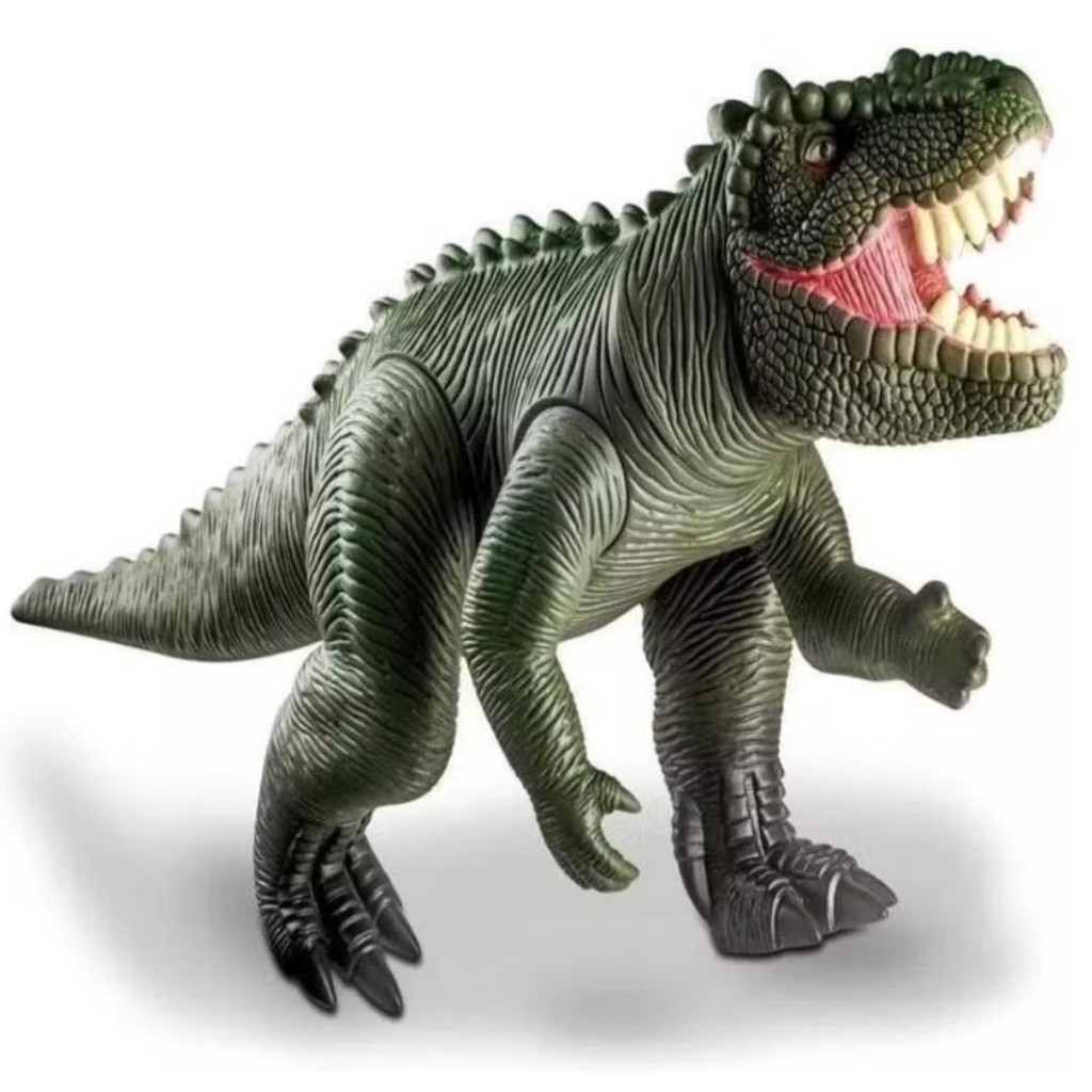 Dinossauro Tiranossauro Rex Articulado Grande 56cm Milk Brinquedos ...