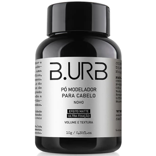 Pomada em Pó Para Cabelo Noho Efeito Matte Ultra Fixação 10g Barba Urbana B.URB
