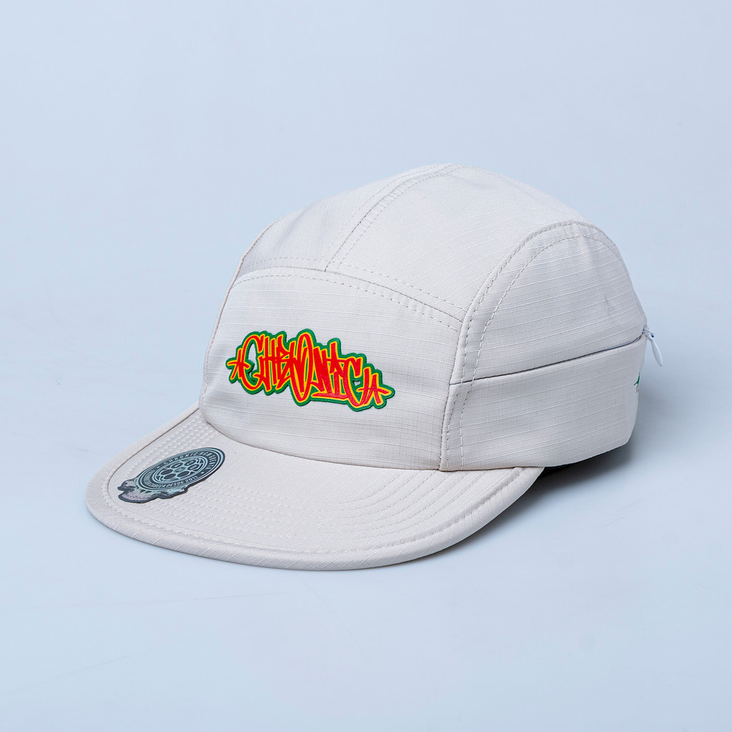 Bone Five Panel Chronic Aba Flexivel Bolso Lateral Bege | Shopee Brasil