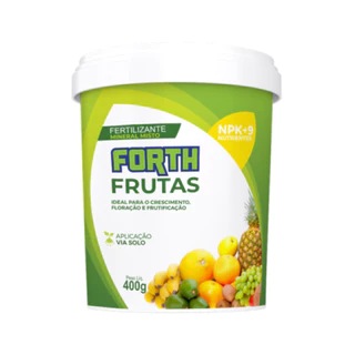 Adubo Fertilizante Para Frutificação Forth Frutas 400g