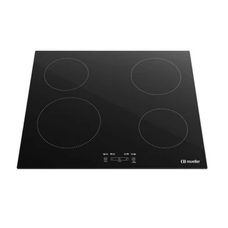 Fogão Cooktop Indução Turbo Vitrocerâmico Mueller 4 Bocas 220v Preto - MCI014BG1