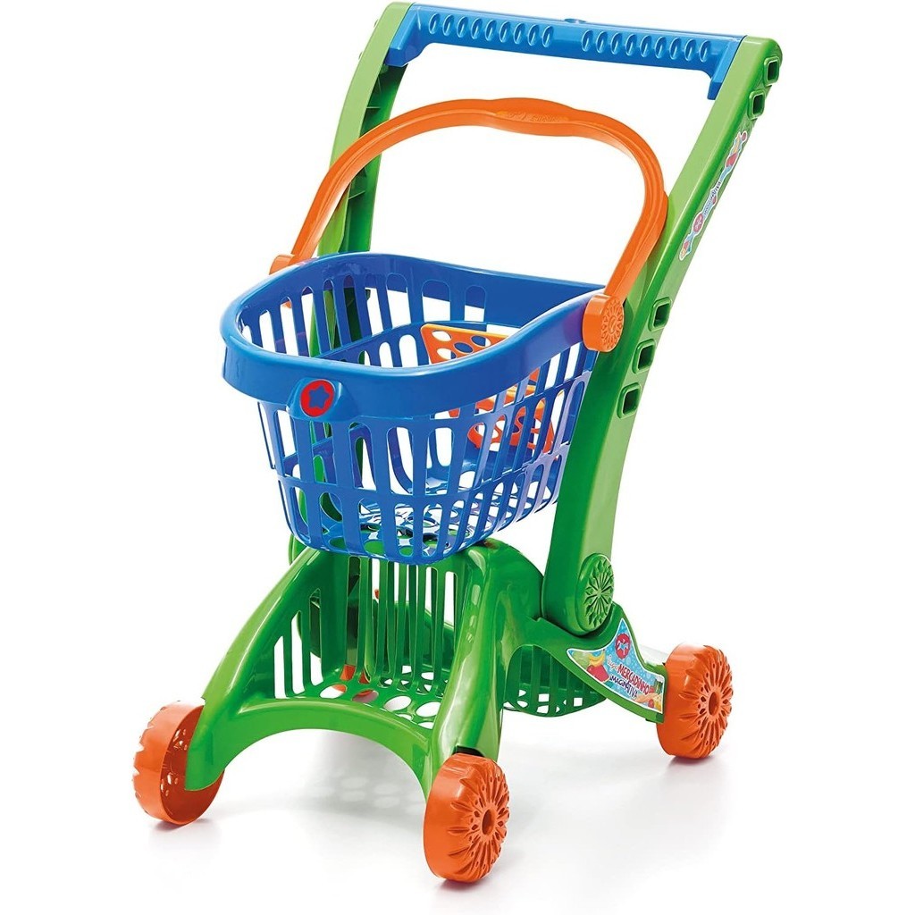 Carrinho Supermercado Infantil Colorido Imaginativa - Tateti | Shopee ...
