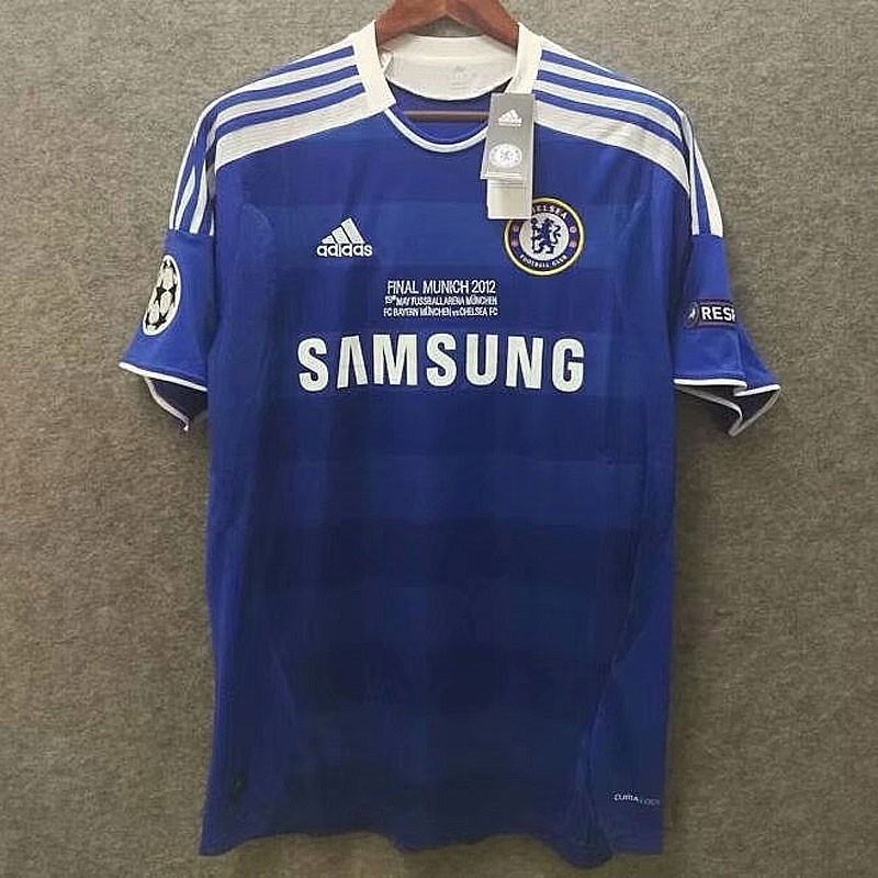 2011-2012 Camisa De Futebol Chelsea Casa Jersey P-XXL Camisetas Ts