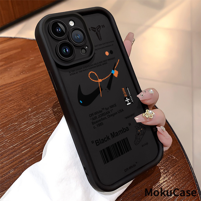 Capinha iPhone 11 12 13 14 15 Pro Max Fashion Luxury Label Silicone quadrada Aplicável ao iPhone X/Xs, XR,7 +,8Plus