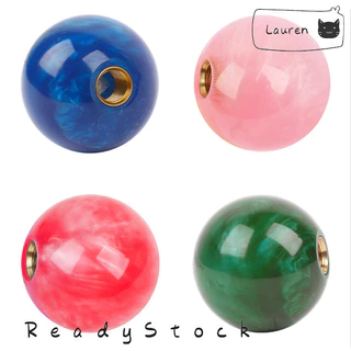 Lauren Round Ball Shift Knob Car Gear Shifter Manípulos De Alavanca De Câmbio Com Adaptadores Para A Maioria Das Transmissão