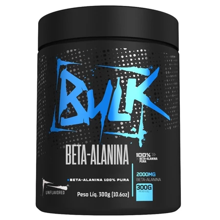 Beta Alanina 100 Pura 300g Bulk Nutrition
