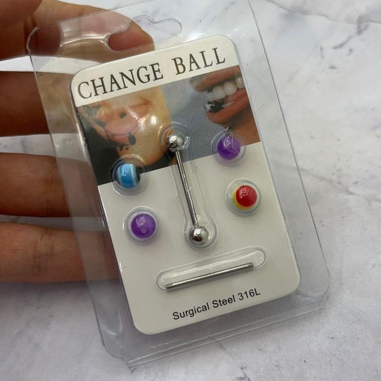 6 Piercing All'Ombelico In Acciaio Inox E Titanio | Con Cristalli E Opale - 14 Gauge, 10mm Asta - DQ-6