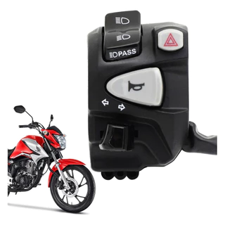 Punho Luz Titan 160 Fan 160 2016 À 2023 Modelo Nc 750 Sem Adaptações Pisca Alerta e Lampejador
