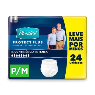 Roupa Intima Plenitud Protect Plus P/M 24 Unidades