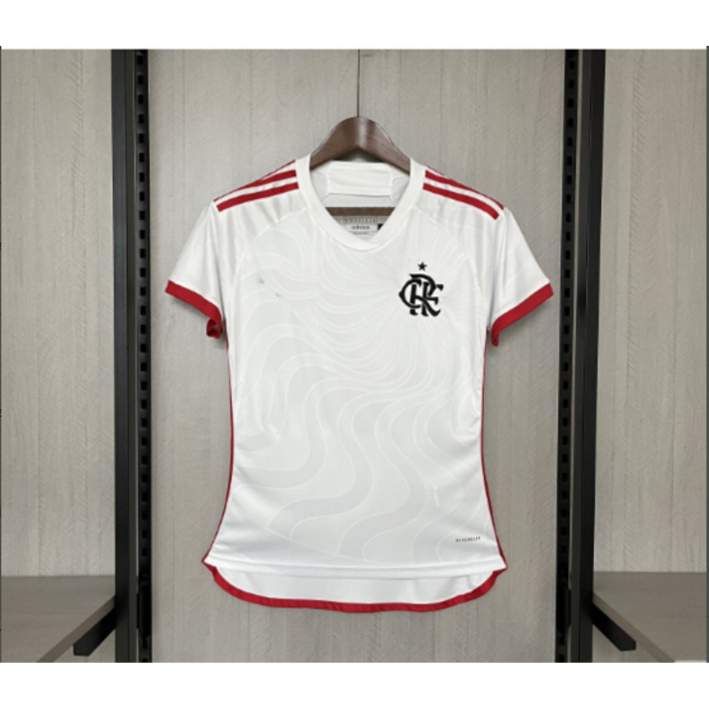 24 Camisa De Equipe Feminino FLMG Away