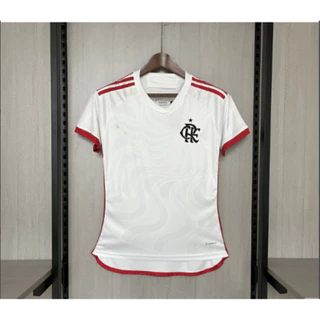 24 Camisa De Equipe Feminino FLMG Away