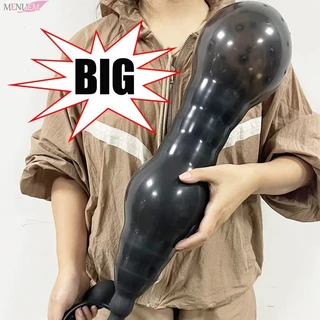18-52cm Inflável Anal Beads Plug Anal Para As Mulheres Vaginal Dilator Homens Butt Expander Big Dildos Feminino Masturbador Sex Toys Adulto