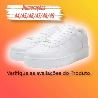 Tenis Masculino Tamanho Especial 44 45 46 47 e 48 modelo Ai..R Calçado Confortavel