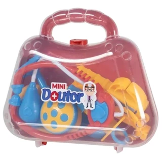 Maleta Infantil Mini Doutor Vermelha 1268 - PakiPlast