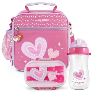 Kit Lancheira Térmica, Pote Marmita 400ml e Garrafa 460ml Infantil PICCOLINO