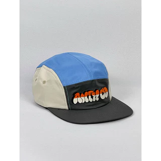 Boné 5 Five Panel Grafite Hyper - Preto/Azul/Creme