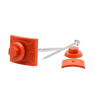 Kit de Vedação e Fixação para Telha de PVC Colonial Cerâmica com 20 peças Fortlev em Oferta na Shopee