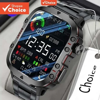 Novos Relógios Esportivos Smartwatch Masculino Bluetooth Chamada 420mAh Monitoramento De Saúde