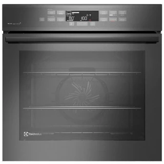 Forno Elétrico Embutir Electrolux Expert  80 Litros de Capacidade, Grill e Painel Touch Cinza Metalizado - OE8EW em Oferta na Shopee