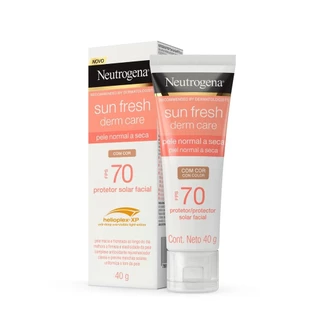 Neutrogena Sun Fresh Protetor Solar Facial Fps70 40G em Oferta na Shopee