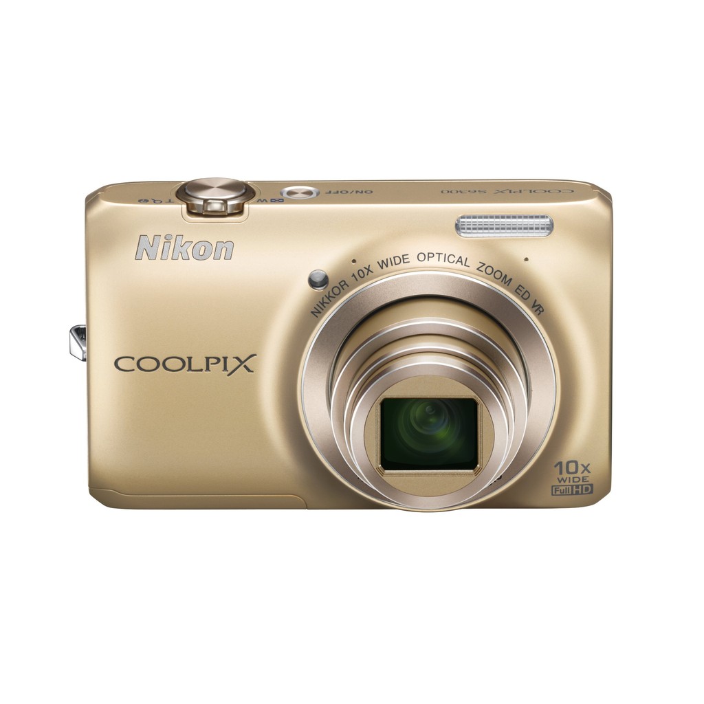 Nikon COOLPIX S6300 本体 ゴールド USED]Do Japão [Usado] Nikon Câmera Digital COOLPIX S6300 Duro