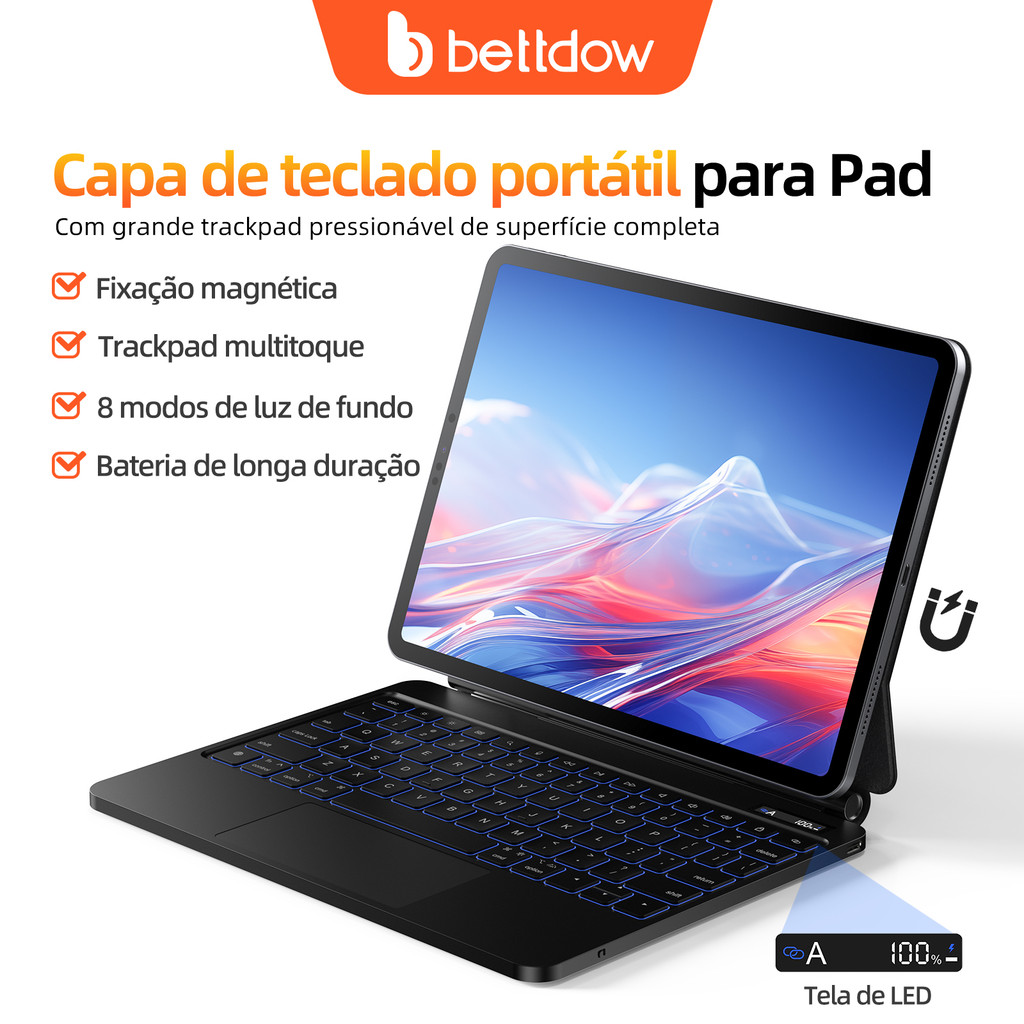 magic keyboard ipad pro 11 em Promoção na Shopee Brasil 2026