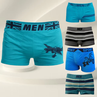 Kit com 10 Cuecas Box Boxer Microfibra Infantil Juvenil MEN Boy Criança Bebê Masculino Tam 02 a 16 Anos