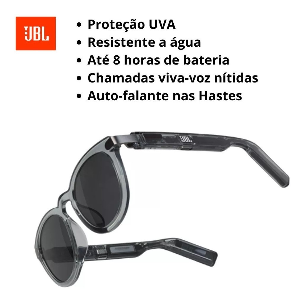 【有名人芸能人】 Gear Sound Jbl Som Com Bluetooth Óculos Frames Onix Cor - スポーツトイ・アクショントイ