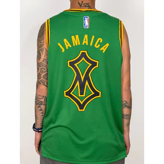 Camiseta Regata de Basquete Tag Street Jamaica - Verde