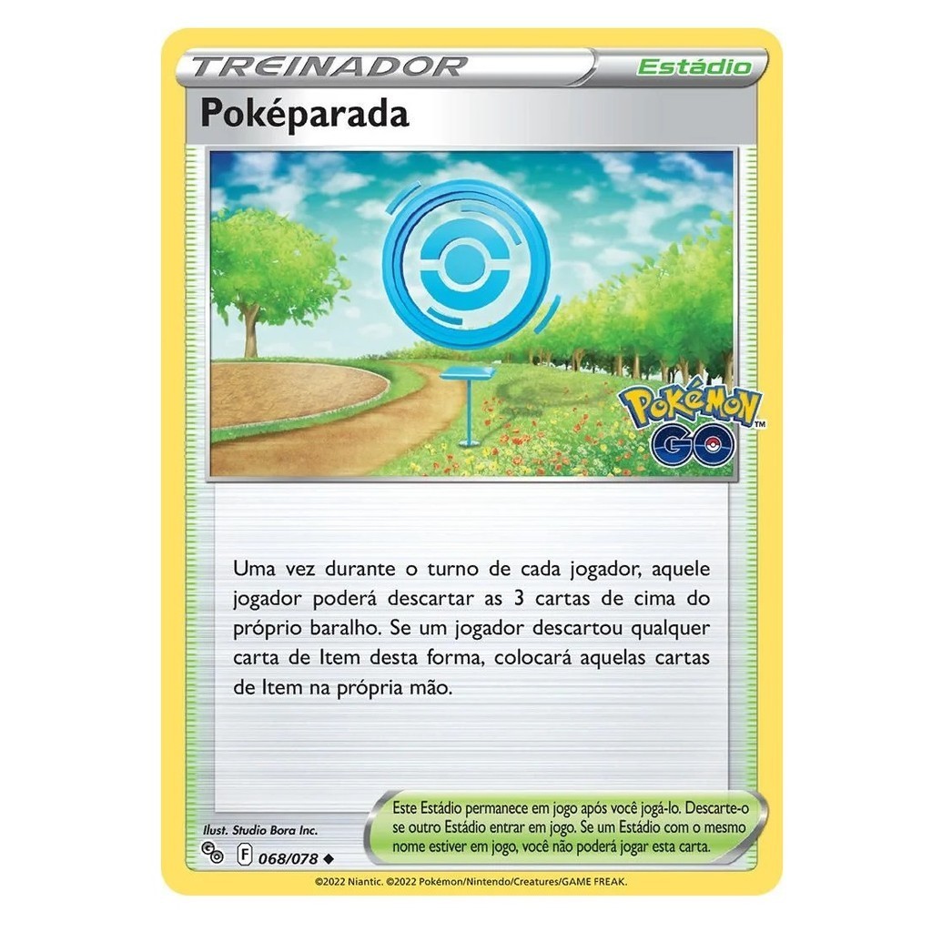 Carta Pokemon Pokeparada (068/078) Treinador NM