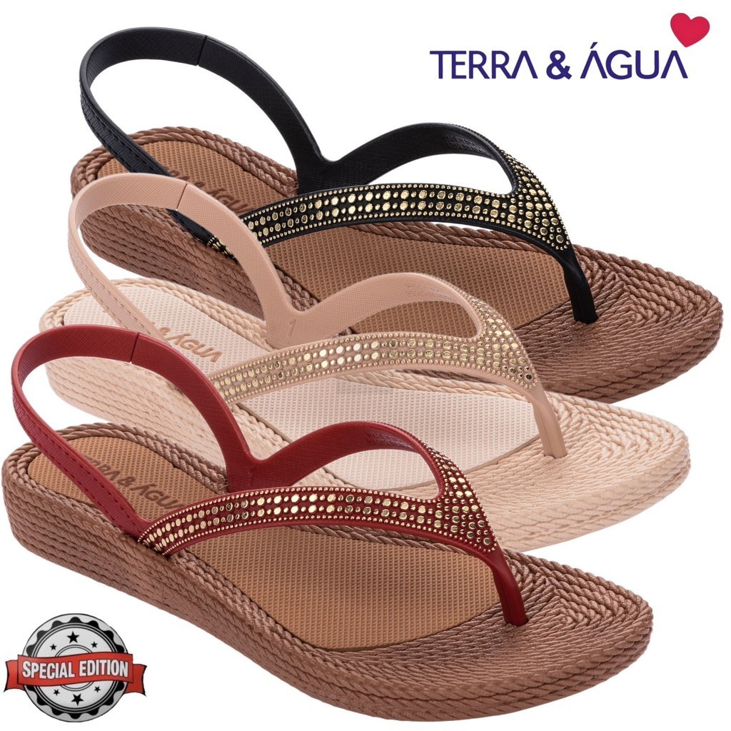 SANDÁLIA ORTOPÉDICA TERRA E ÁGUA ORIGINAL CONFORTÁVEL