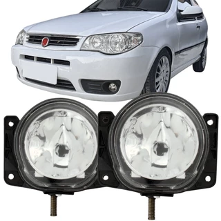 Par Farol Milha Vidro Universal Fiat Palio Siena Strada G3 2004 2005 06 07 à 2016