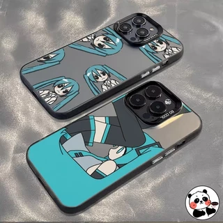 Capa De Hatsune Miku Para Xiaomi Redmi Nota 12 13 4G Pro 4G 10 Plus 11 5G 10s 11s 9 Poco M2 X3 NFC Fofa De Desenho Animado Anime Celular Dura À Prova De Choque